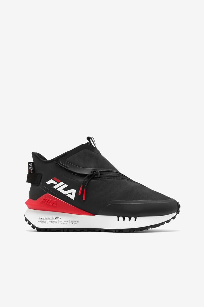 Fila Trainers Womens Black Space Runner - Ireland 20596-HVFU